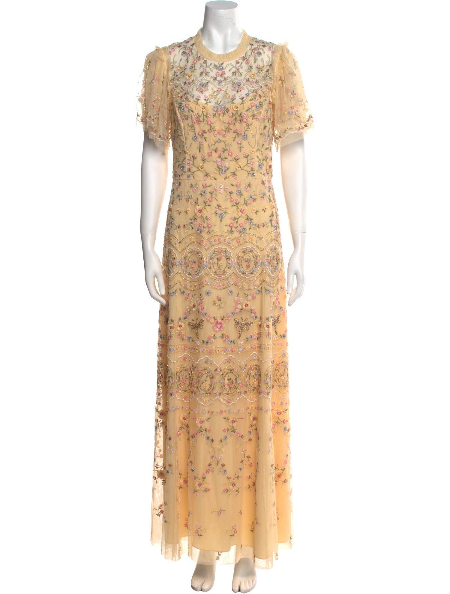 Needle & Thread Floral Print Long Dress