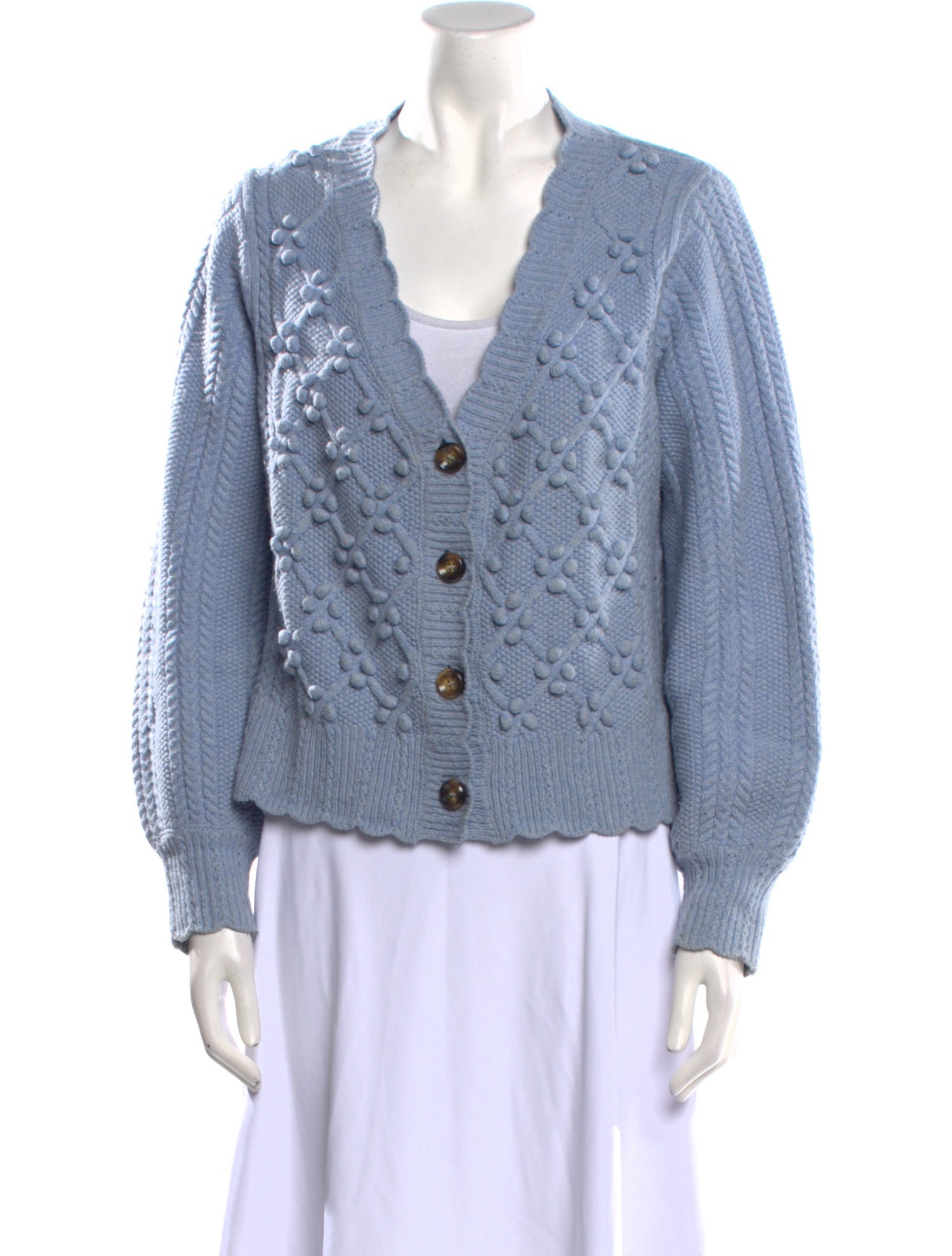 Needle & Thread V-Neck Sweater