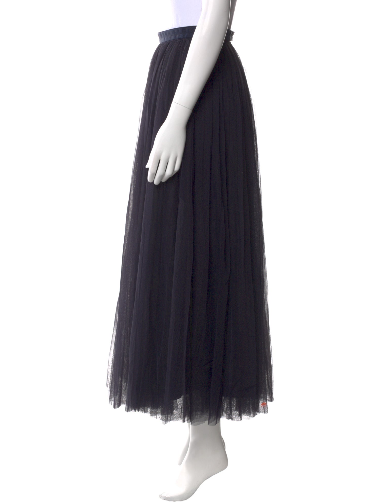 Needle & Thread Nylon Midi Length Skirt