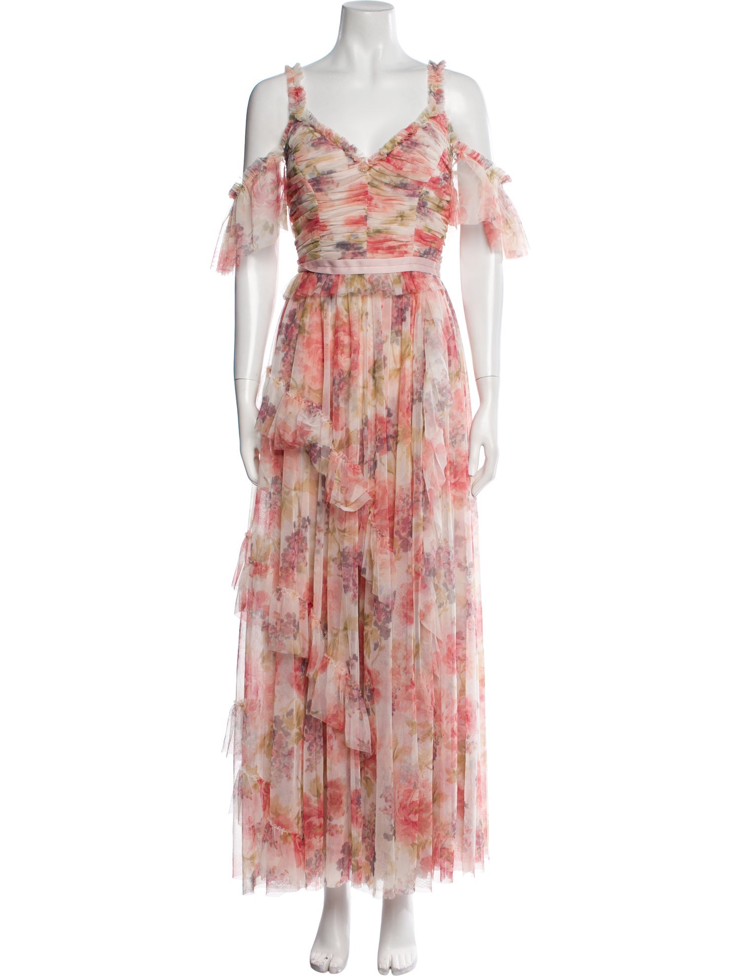 Needle & Thread Floral Print Long Dress
