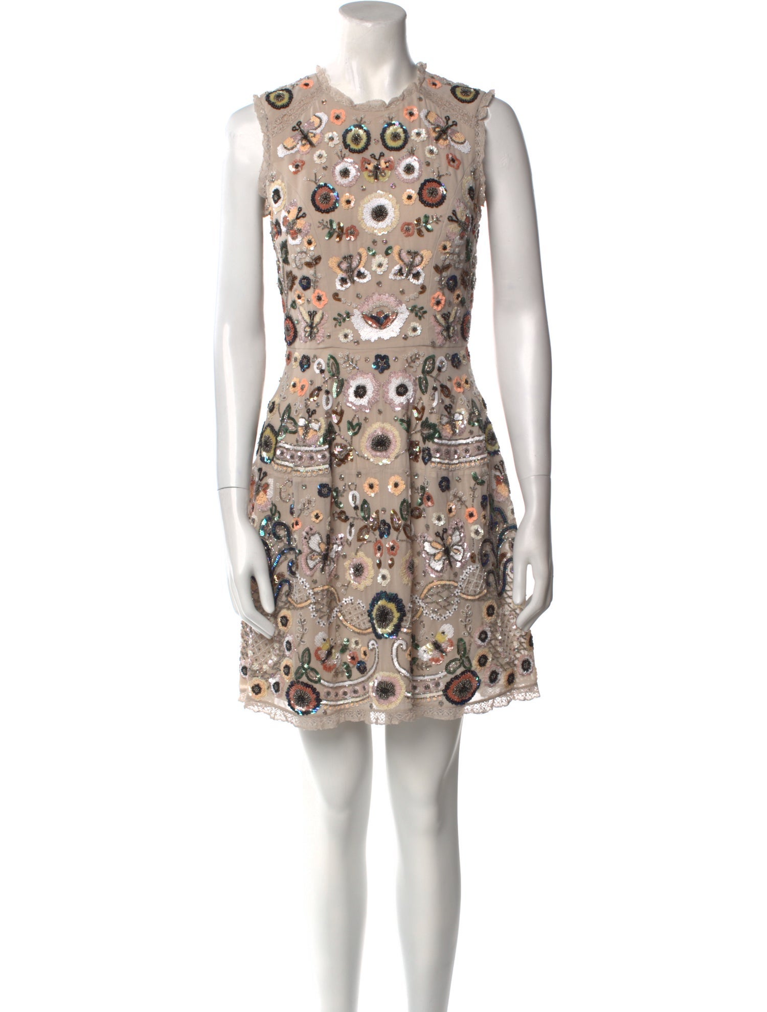 Needle & Thread Printed Mini Dress