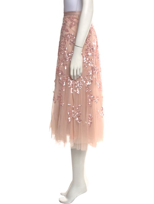 Needle & Thread Sequin Embellishments Midi Length Skirt
