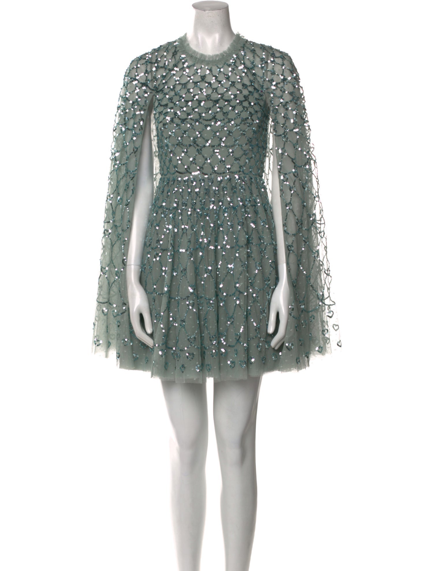 Needle & Thread Patterned Mini Dress w/ Tags