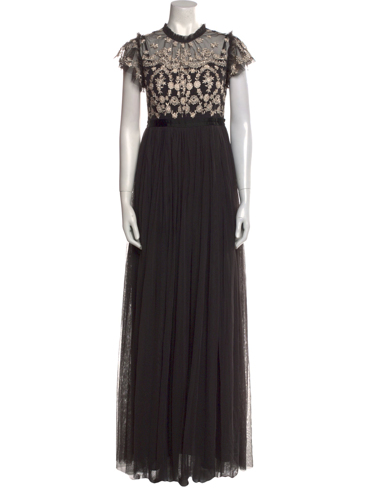 Needle & Thread Mock Neck Long Dress w/ Tags