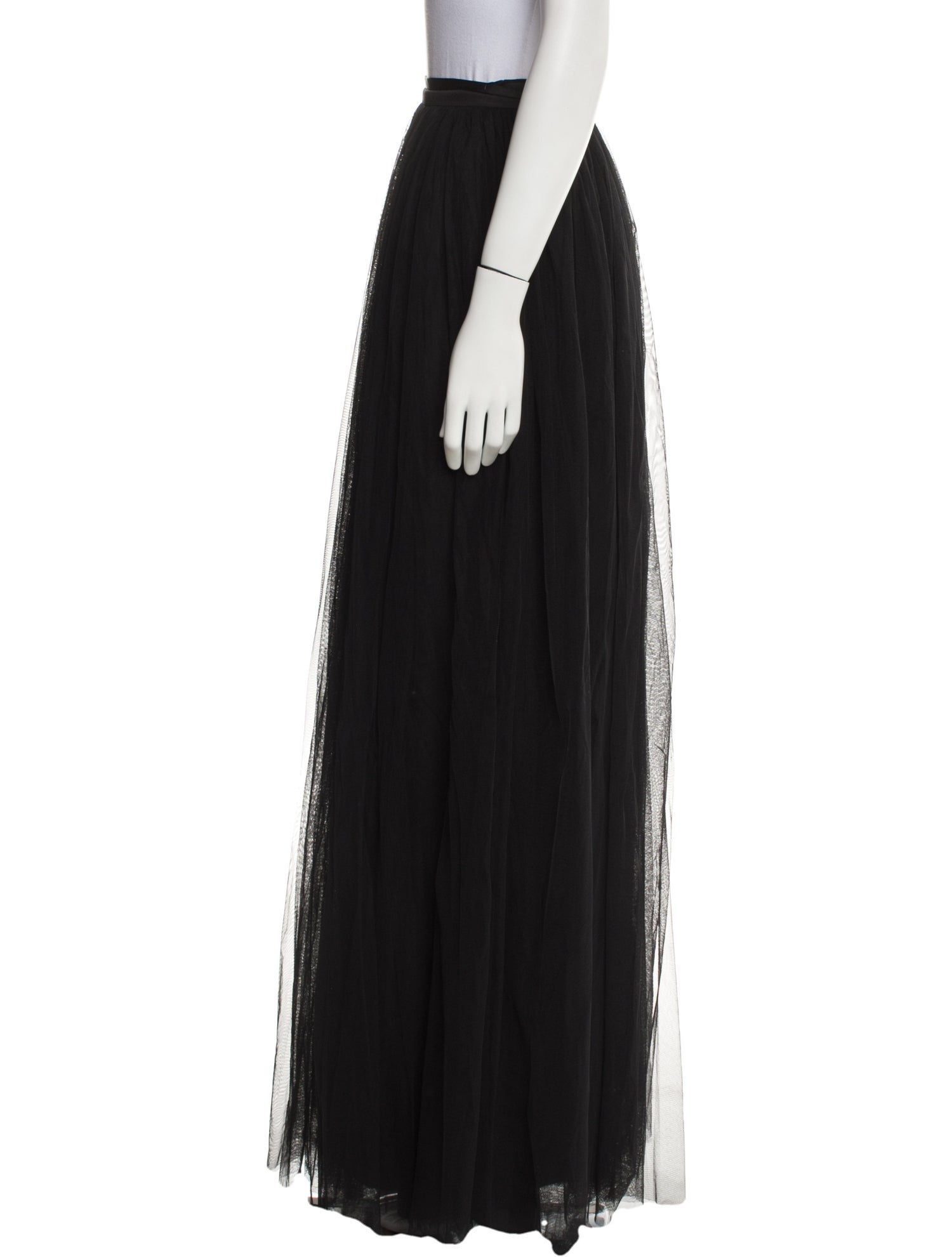 Needle & Thread Nylon Long Skirt w/ Tags