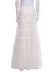 Needle & Thread Mesh Accents Long Skirt