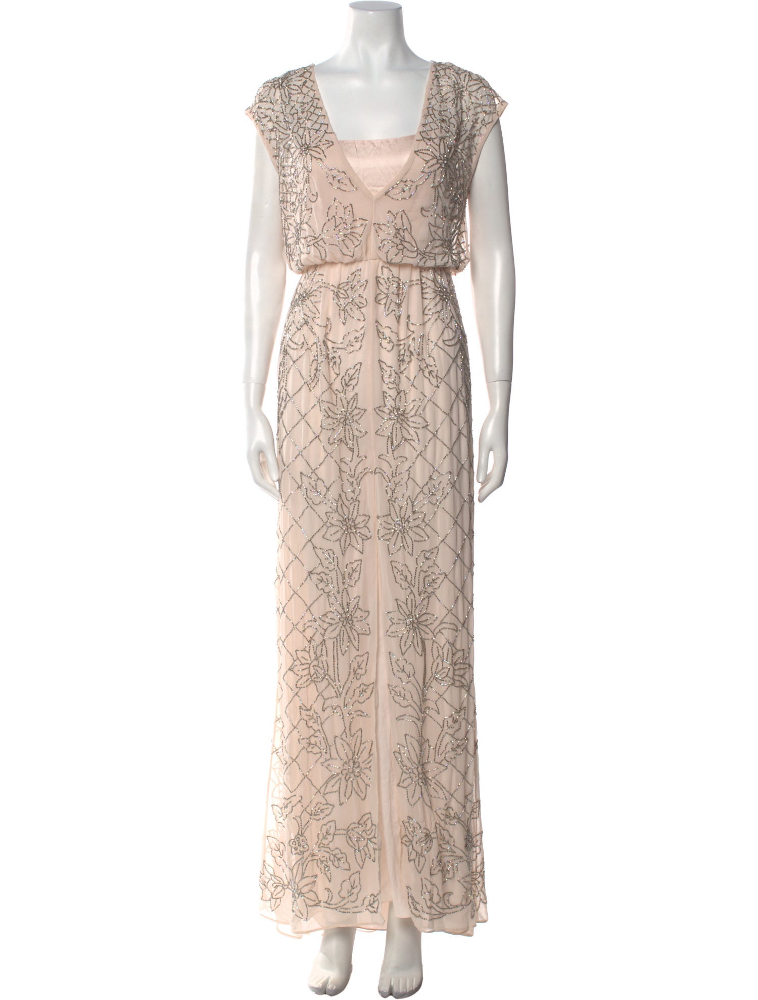 Needle & Thread Printed Long Dress