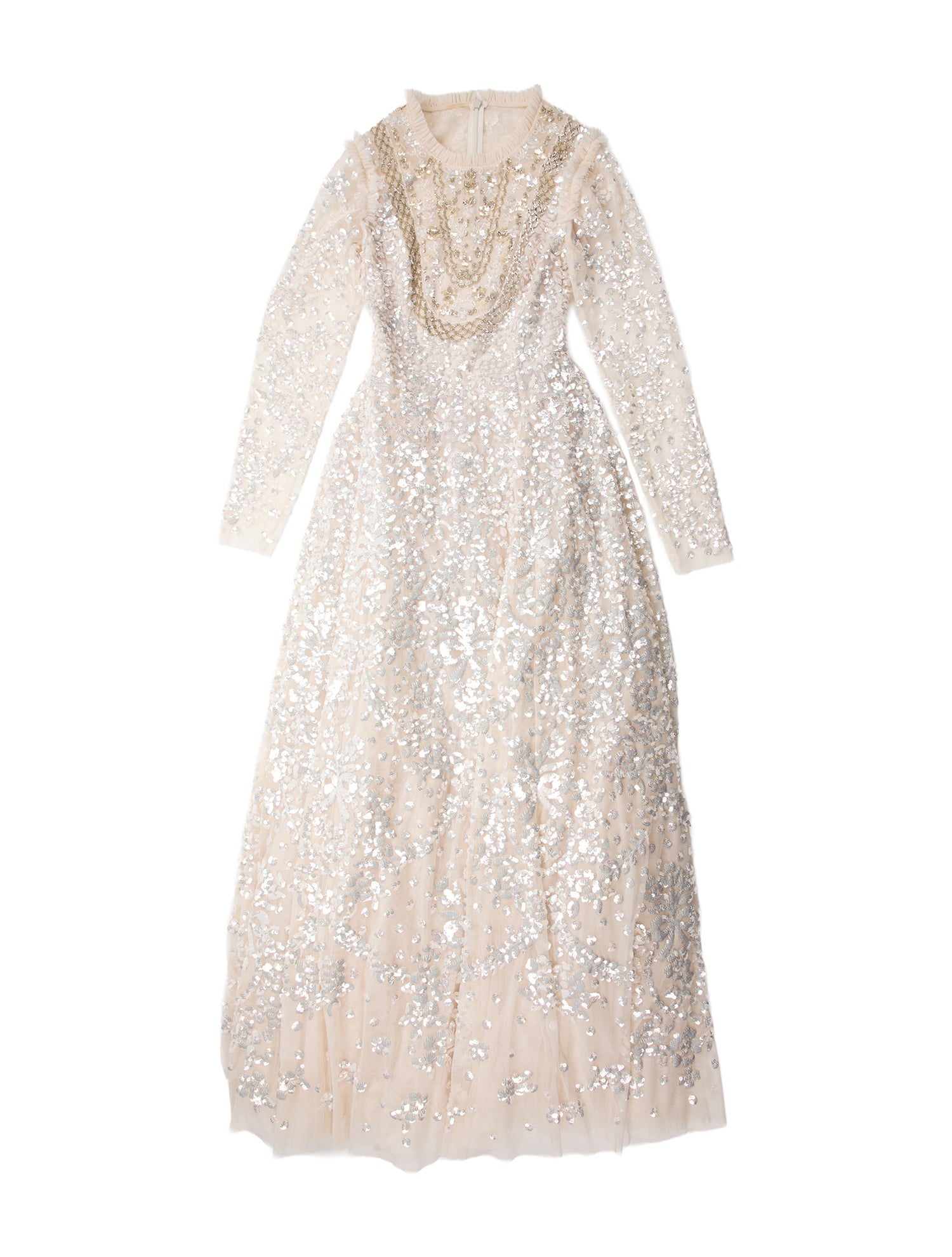 Needle & Thread Lace Pattern Long Dress w/ Tags