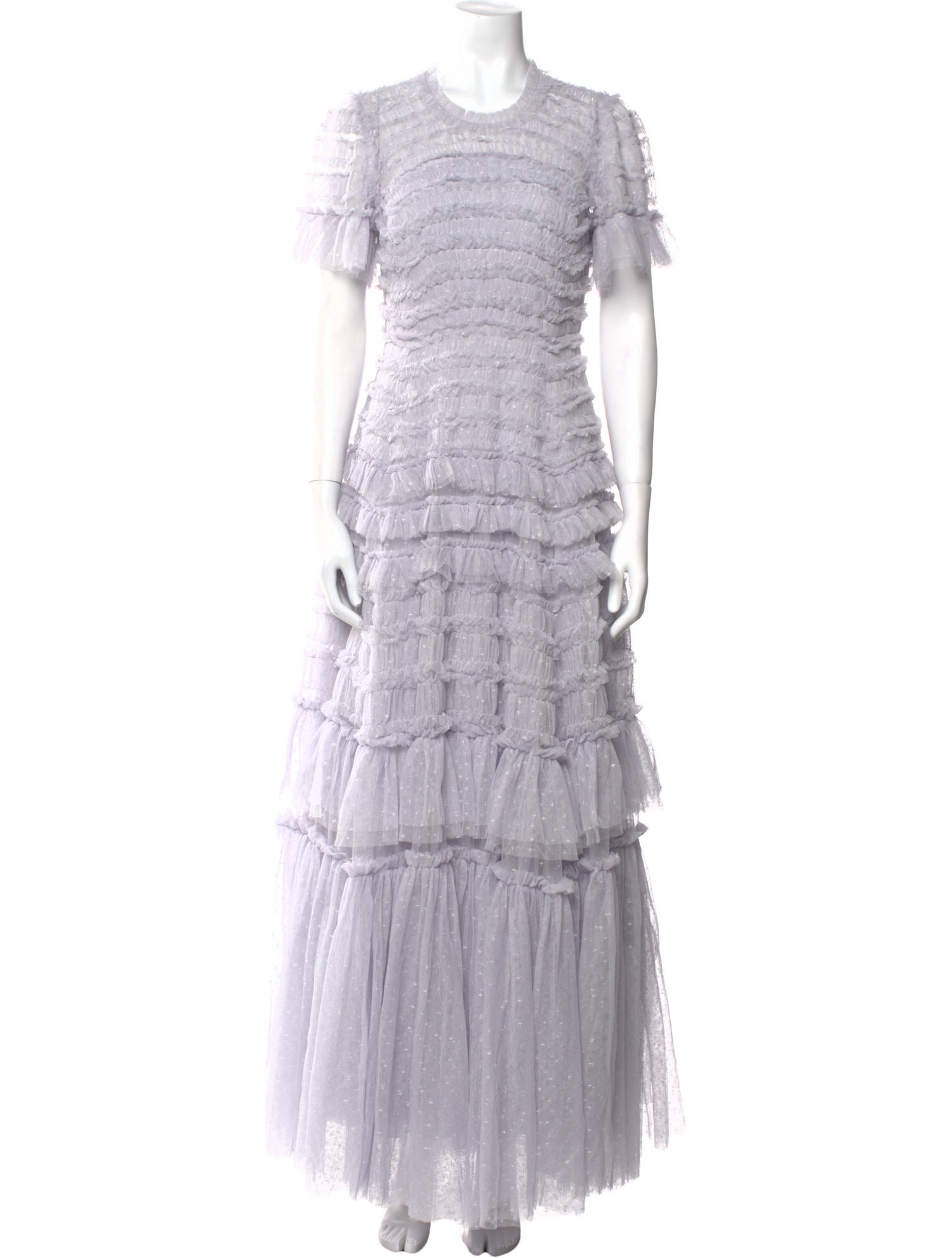 Needle & Thread Crew Neck Long Dress w/ Tags