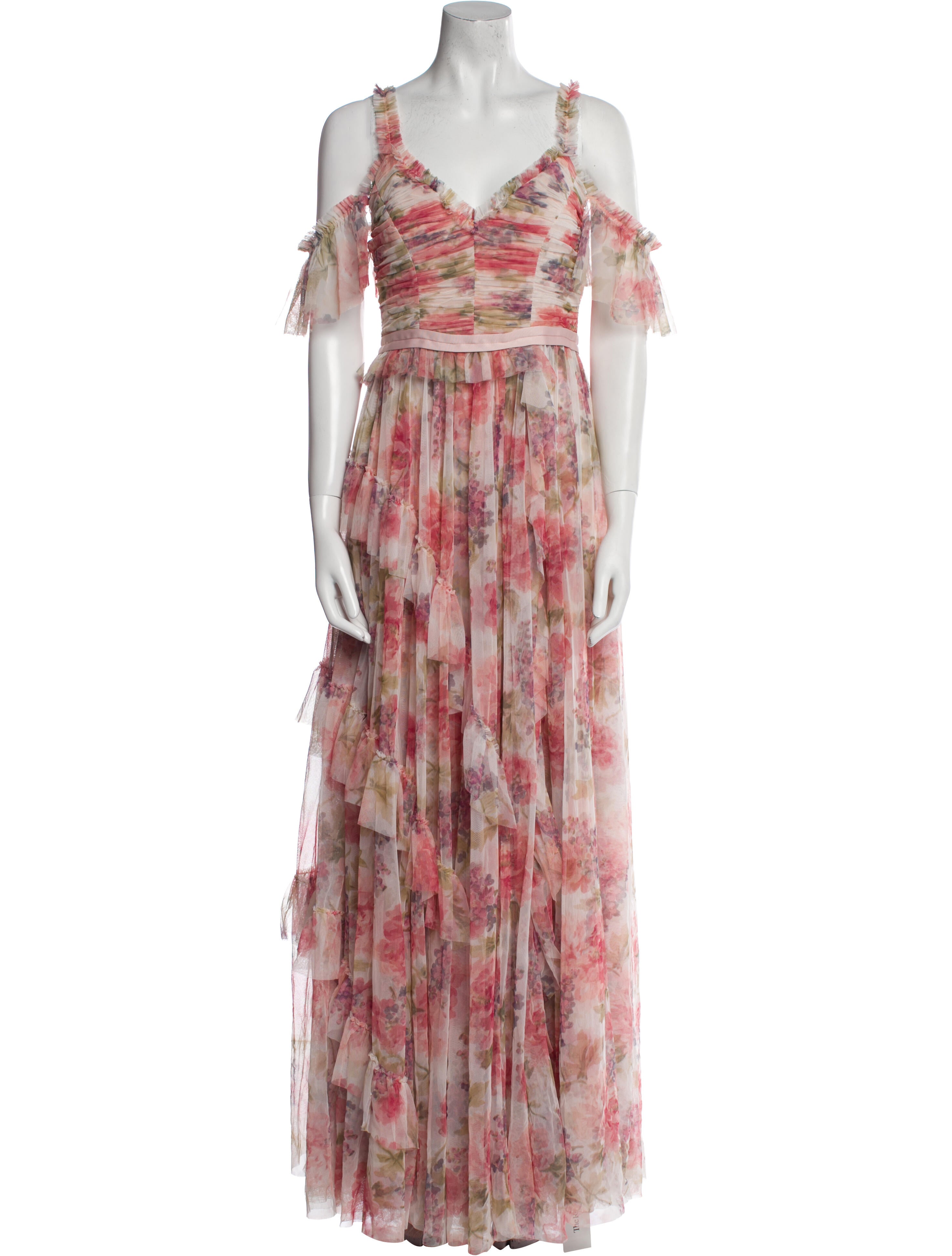 Needle & Thread Nylon Long Dress