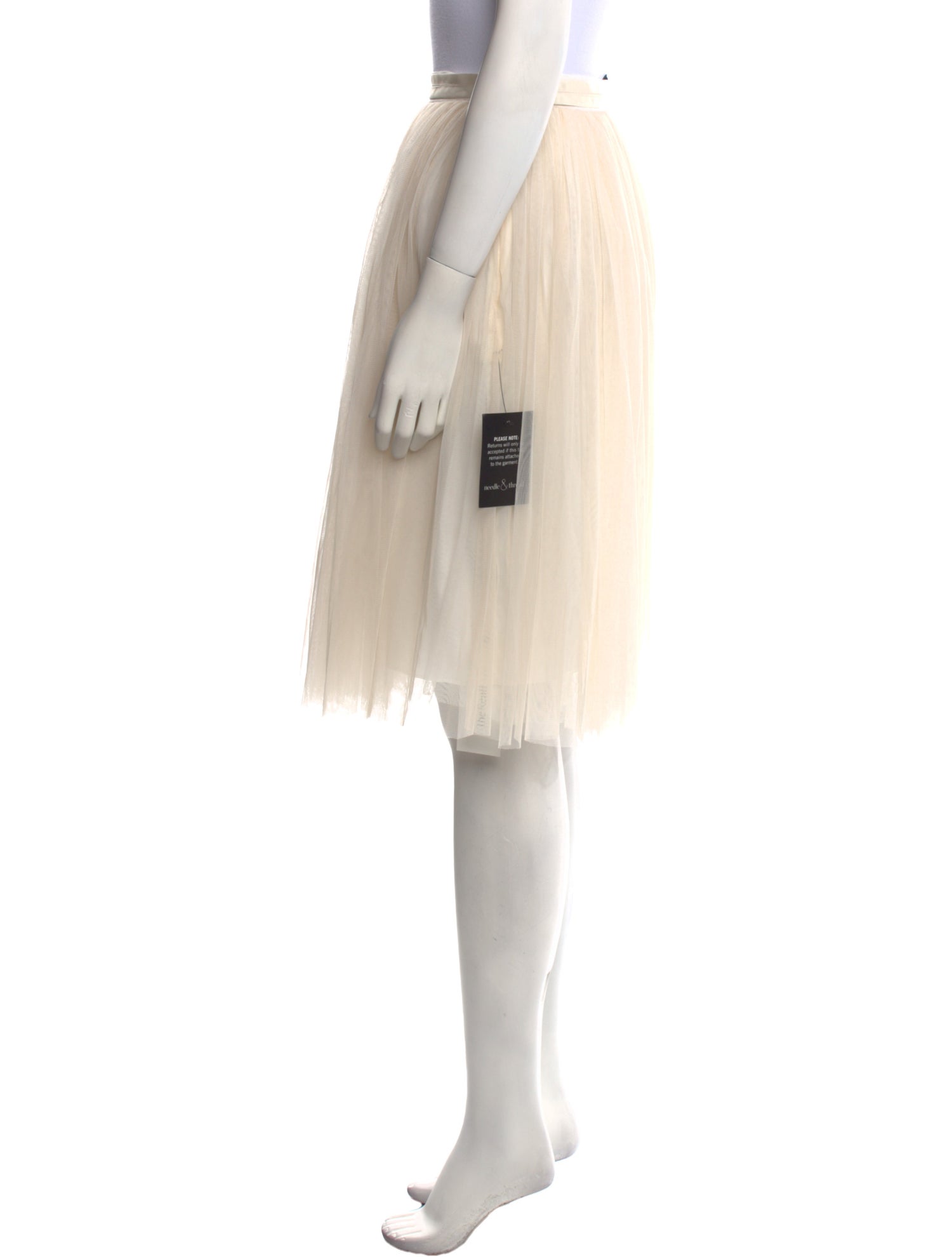 Needle & Thread Nylon Knee-Length Skirt