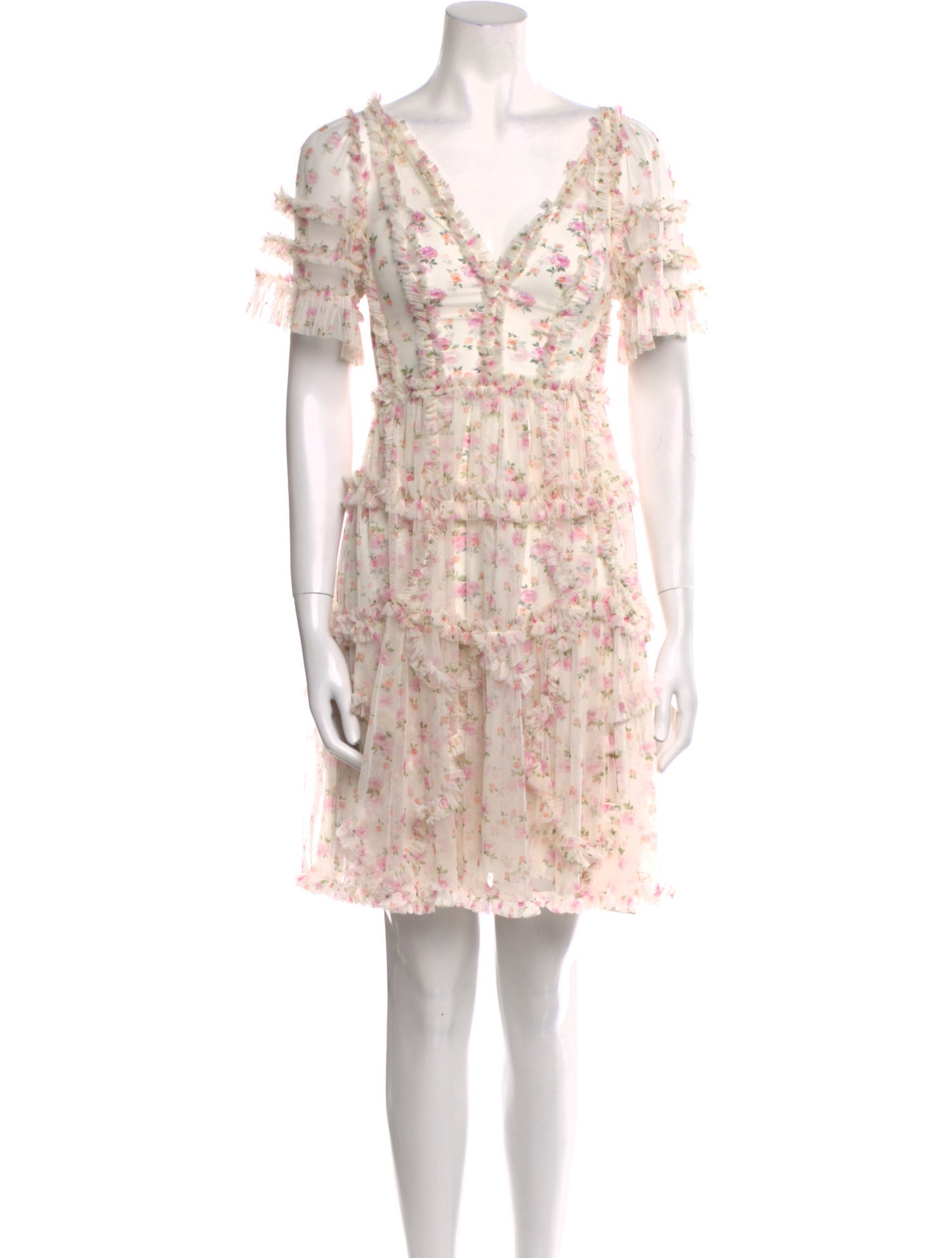 Needle & Thread Nylon Mini Dress