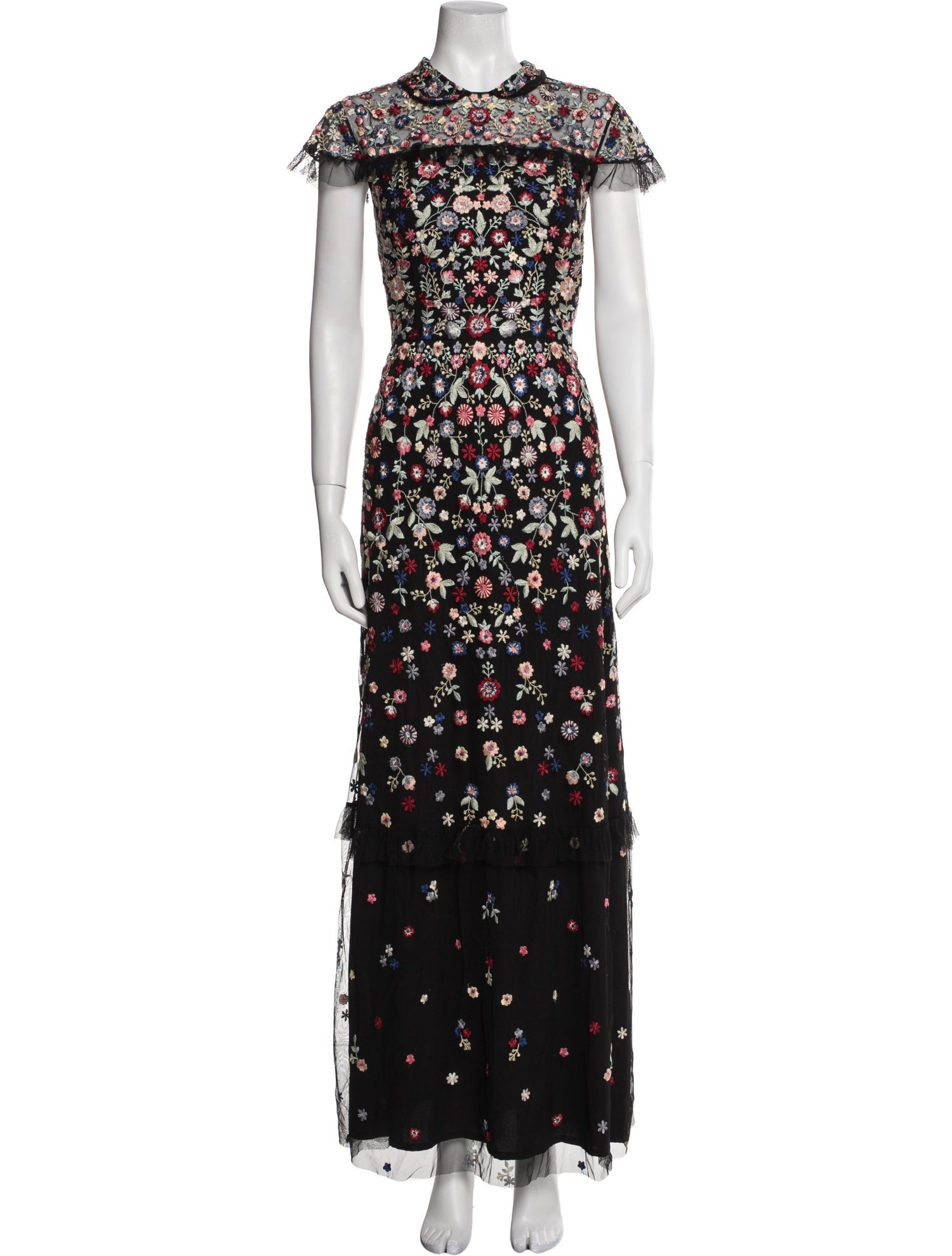 Needle & Thread Floral Print Long Dress