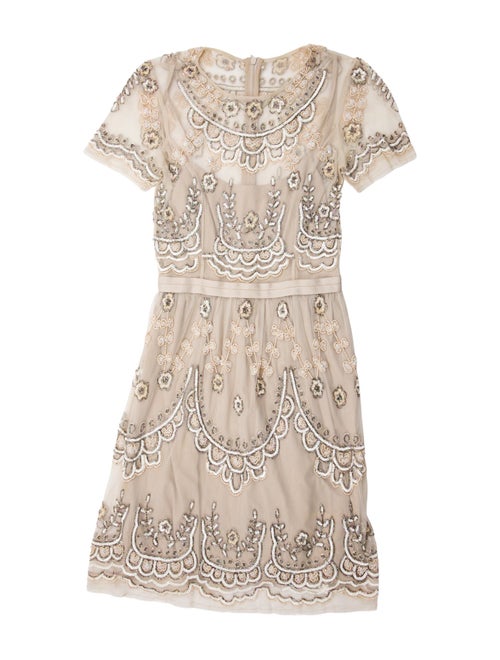 Needle & Thread Nylon Mini Dress