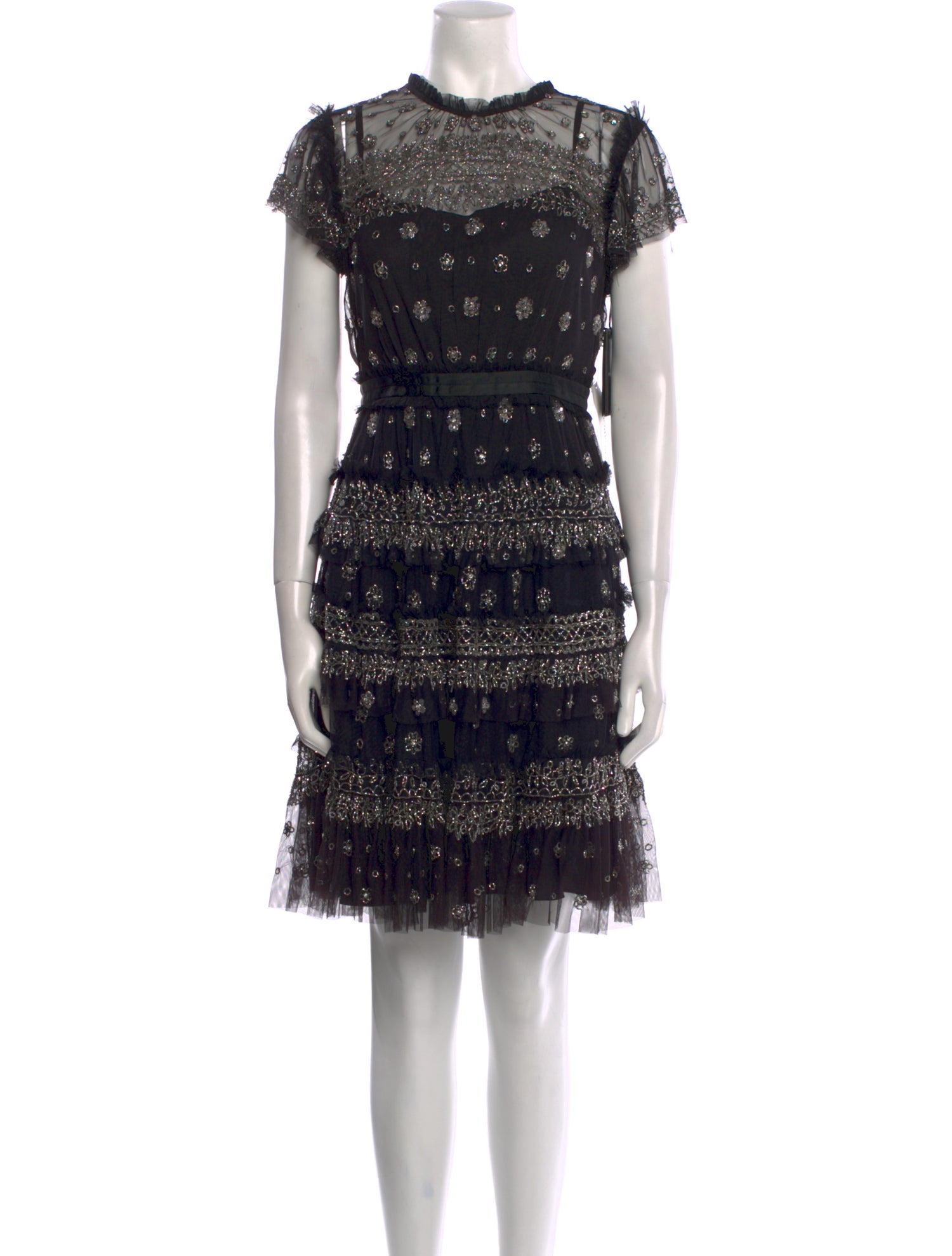 Needle & Thread Nylon Mini Dress