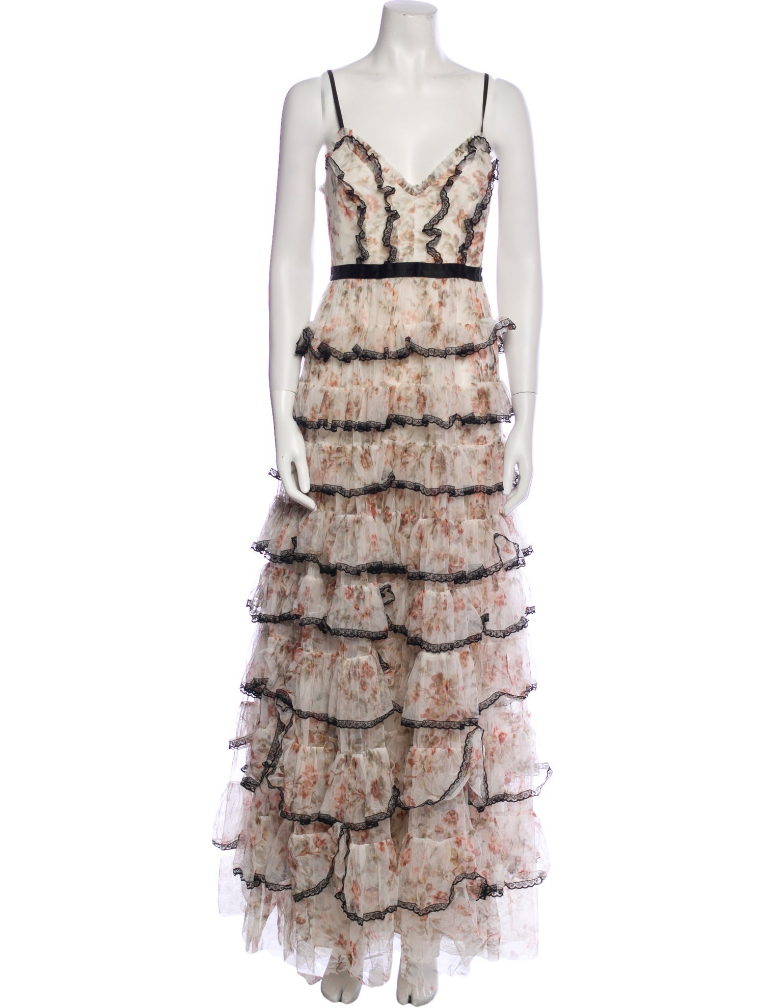 Needle & Thread Nylon Long Dress