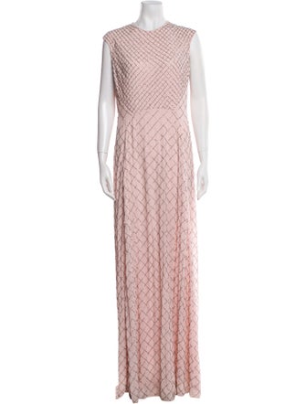 Needle & Thread Printed Long Dress