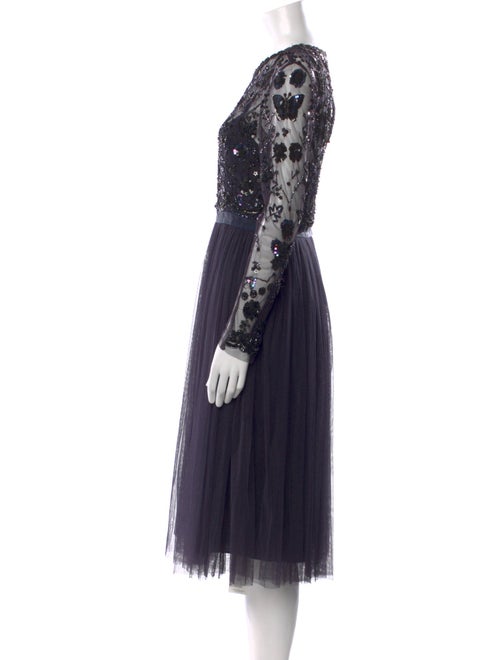 Needle & Thread Lace Pattern Midi Length Dress