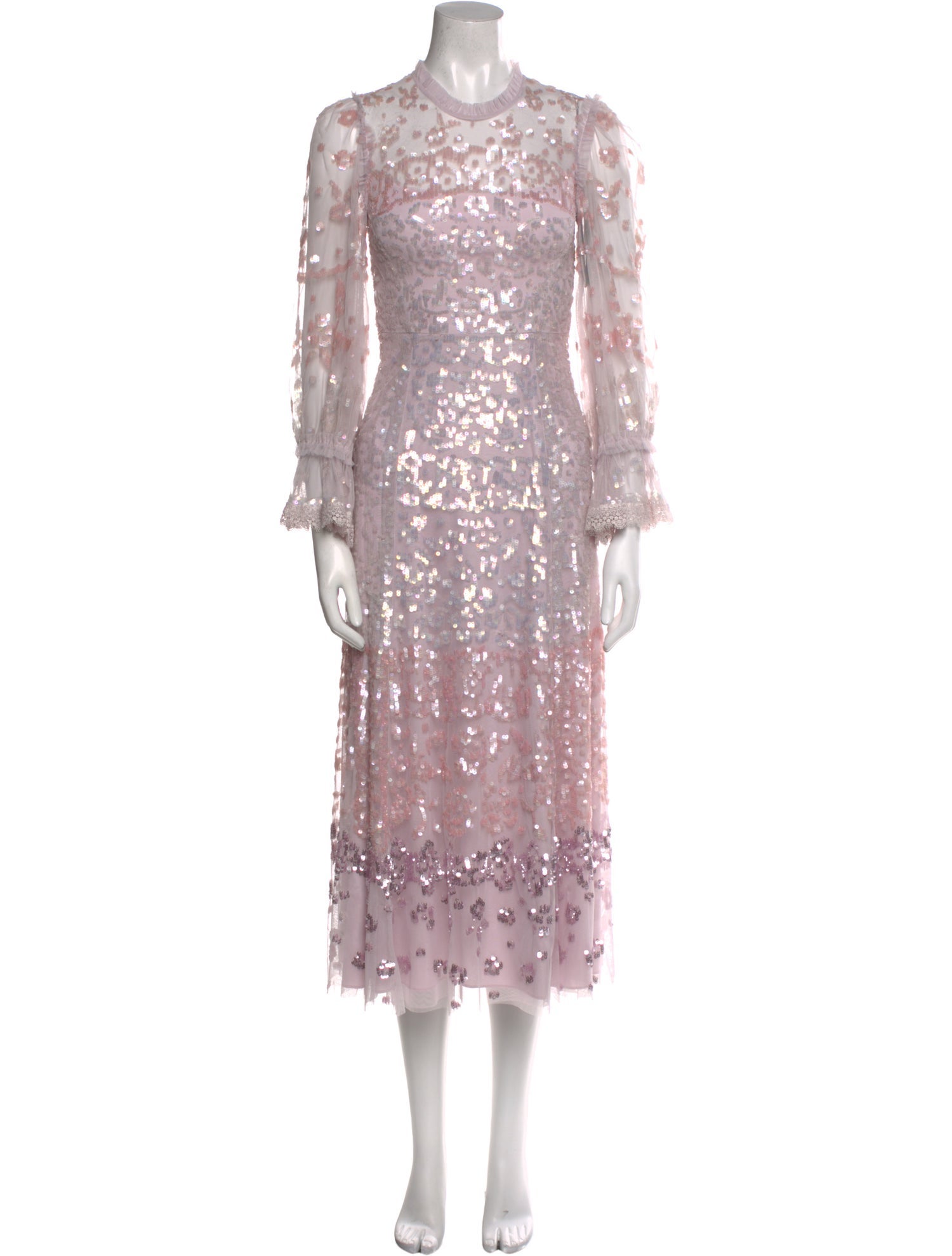 Needle & Thread Lace Pattern Long Dress