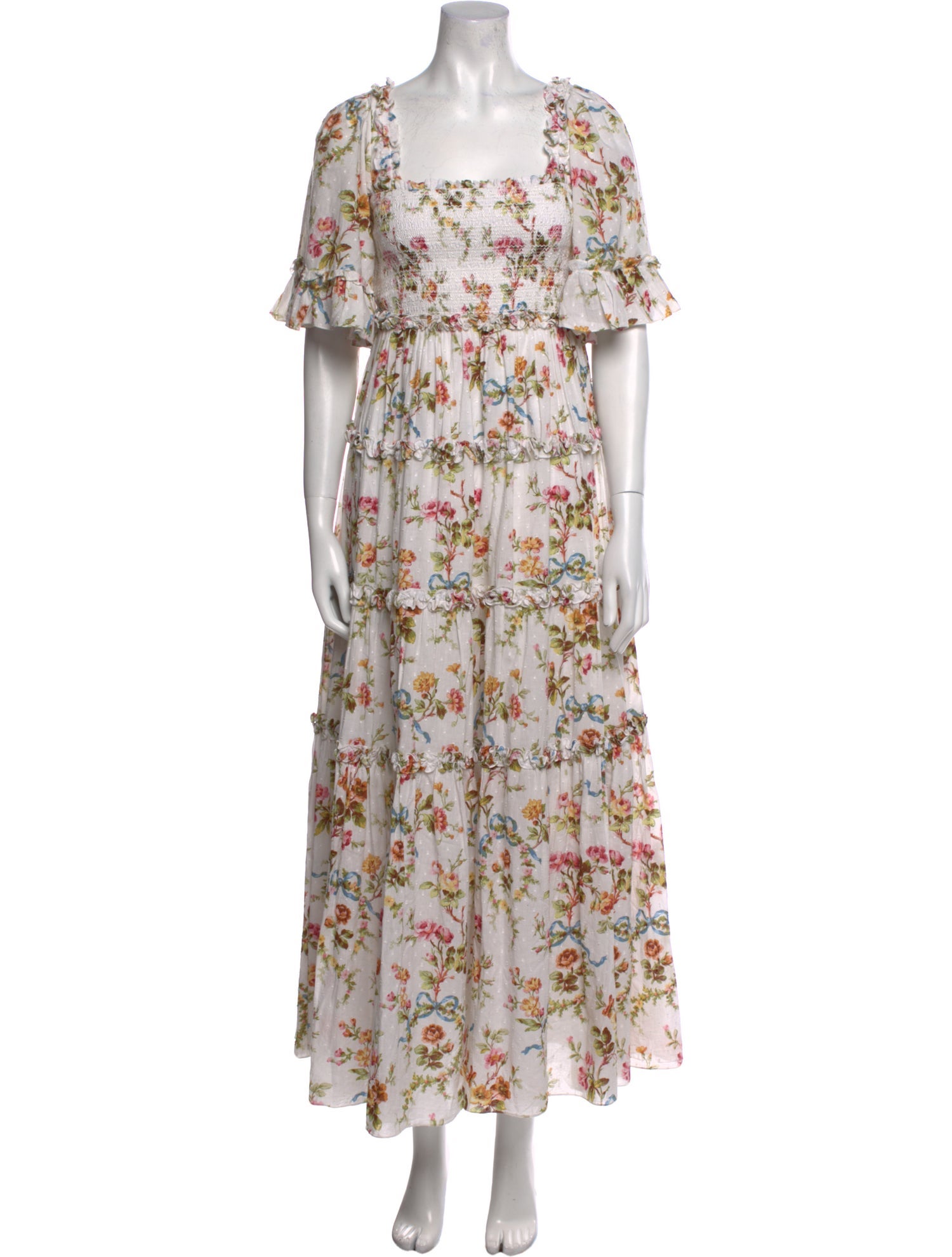 Needle & Thread Floral Print Long Dress
