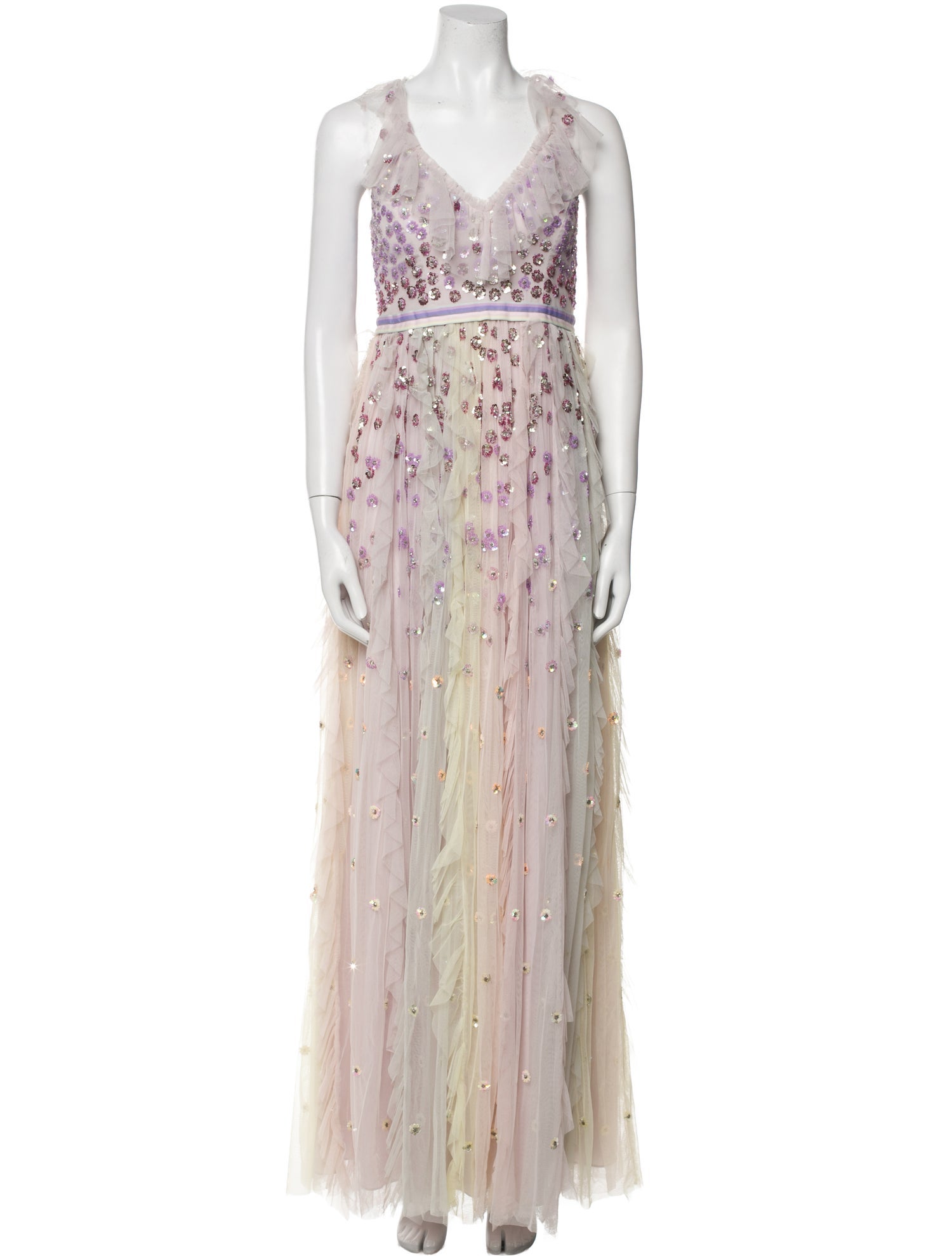 Needle & Thread Nylon Long Dress