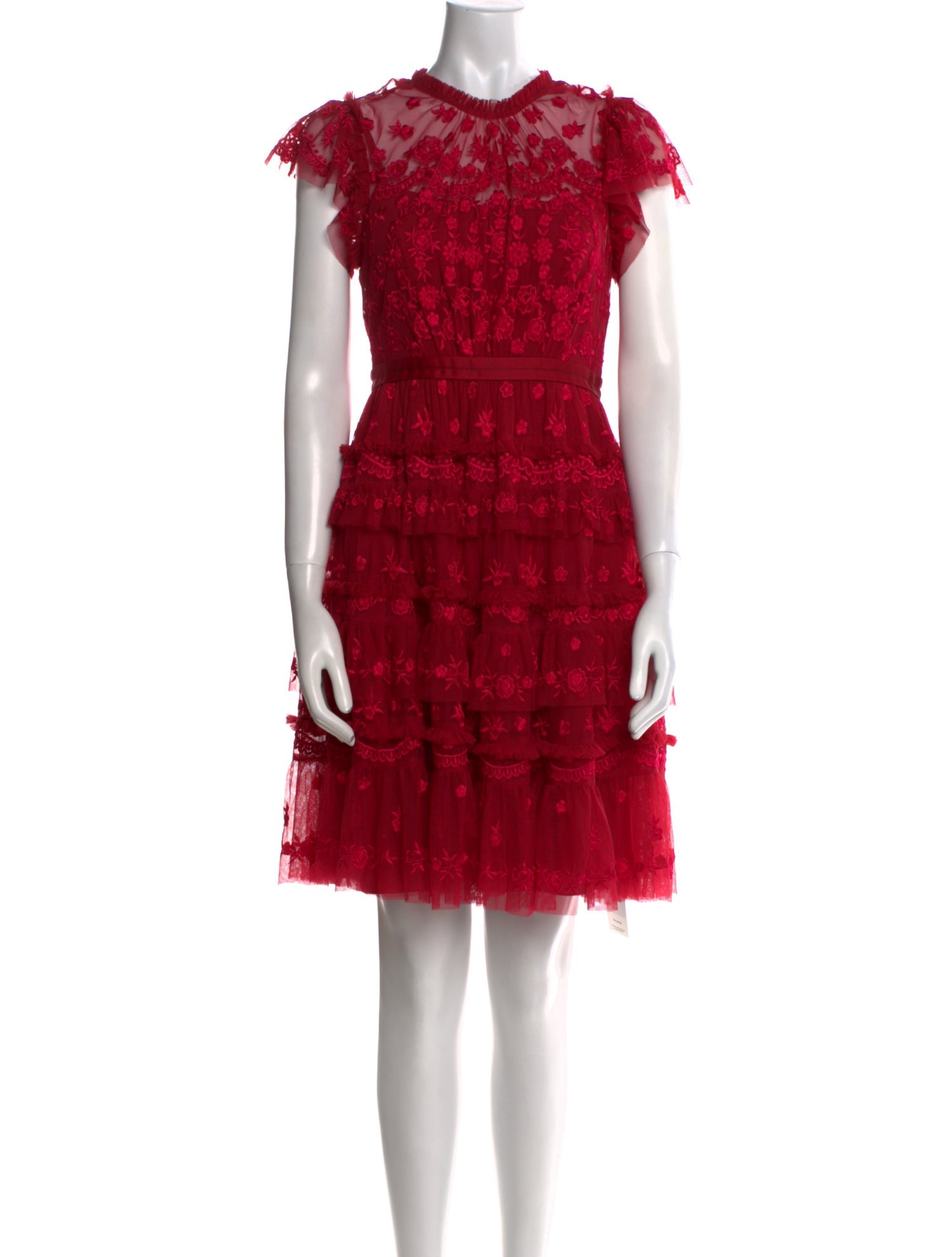 Needle & Thread Lace Pattern Mini Dress w/ Tags