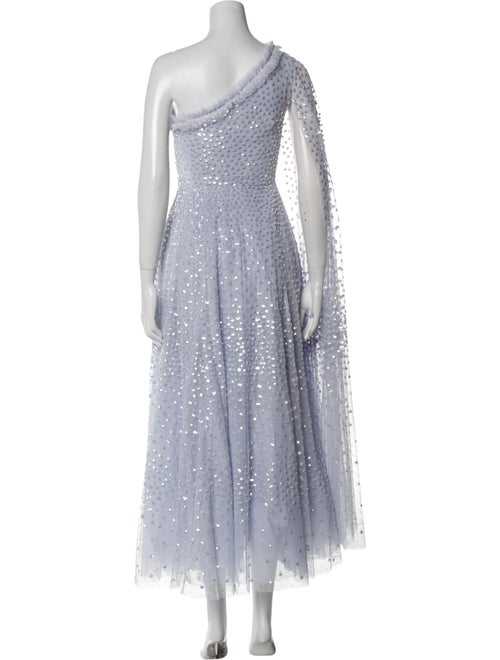 Needle & Thread One-Shoulder Midi Length Dress