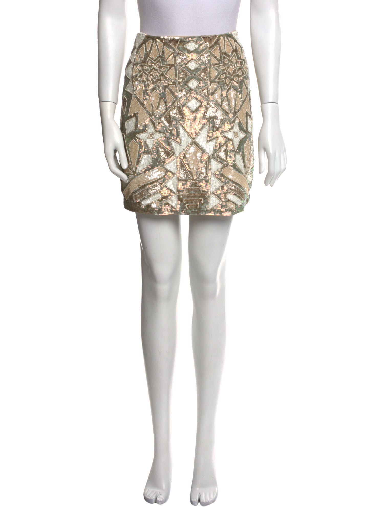 Needle & Thread Sequin Embellishments Mini Skirt