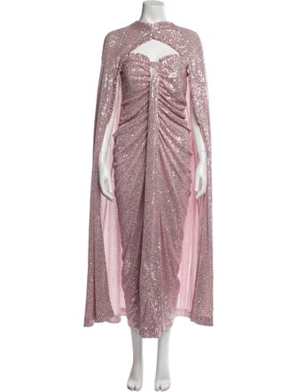 Needle & Thread Paisley Print Midi Length Dress