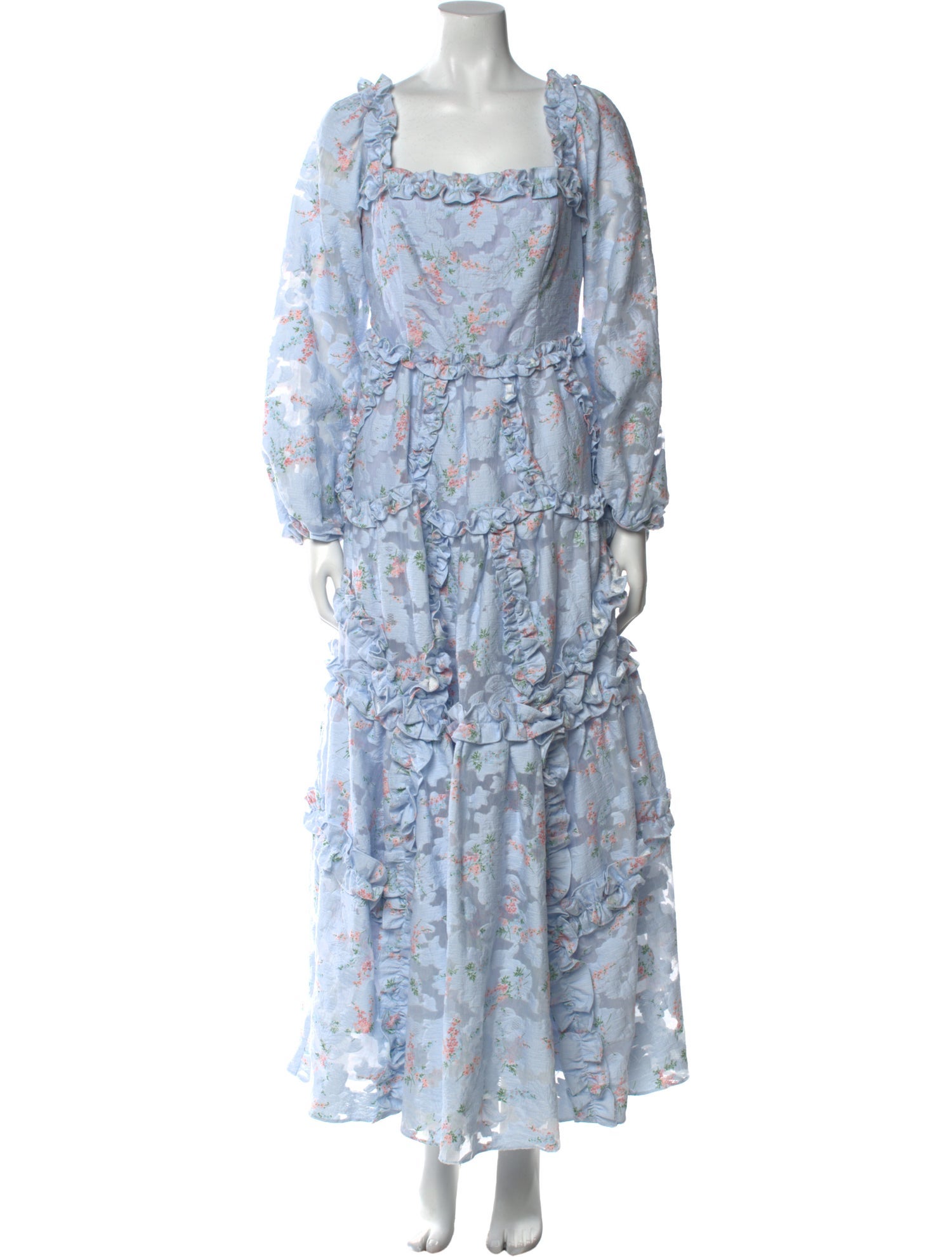 Needle & Thread Floral Print Long Dress