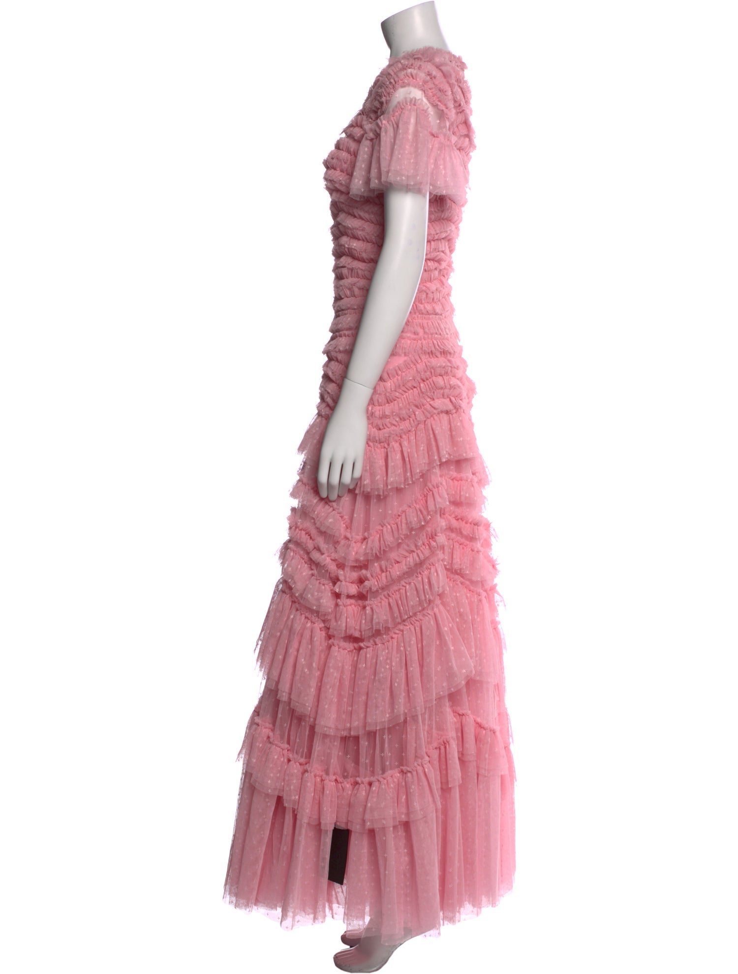 Needle & Thread Crew Neck Long Dress w/ Tags