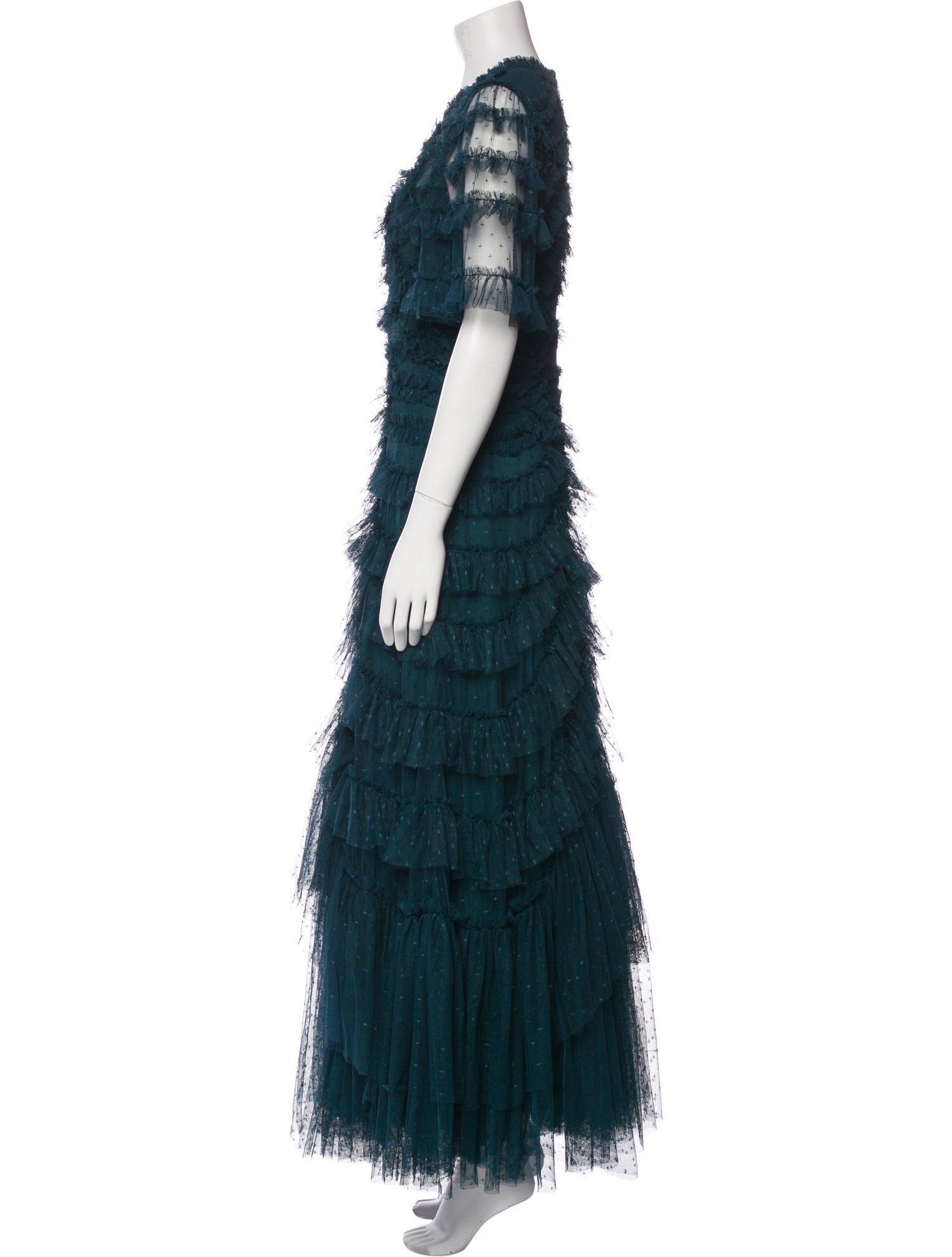 Needle & Thread Lace Pattern Long Dress