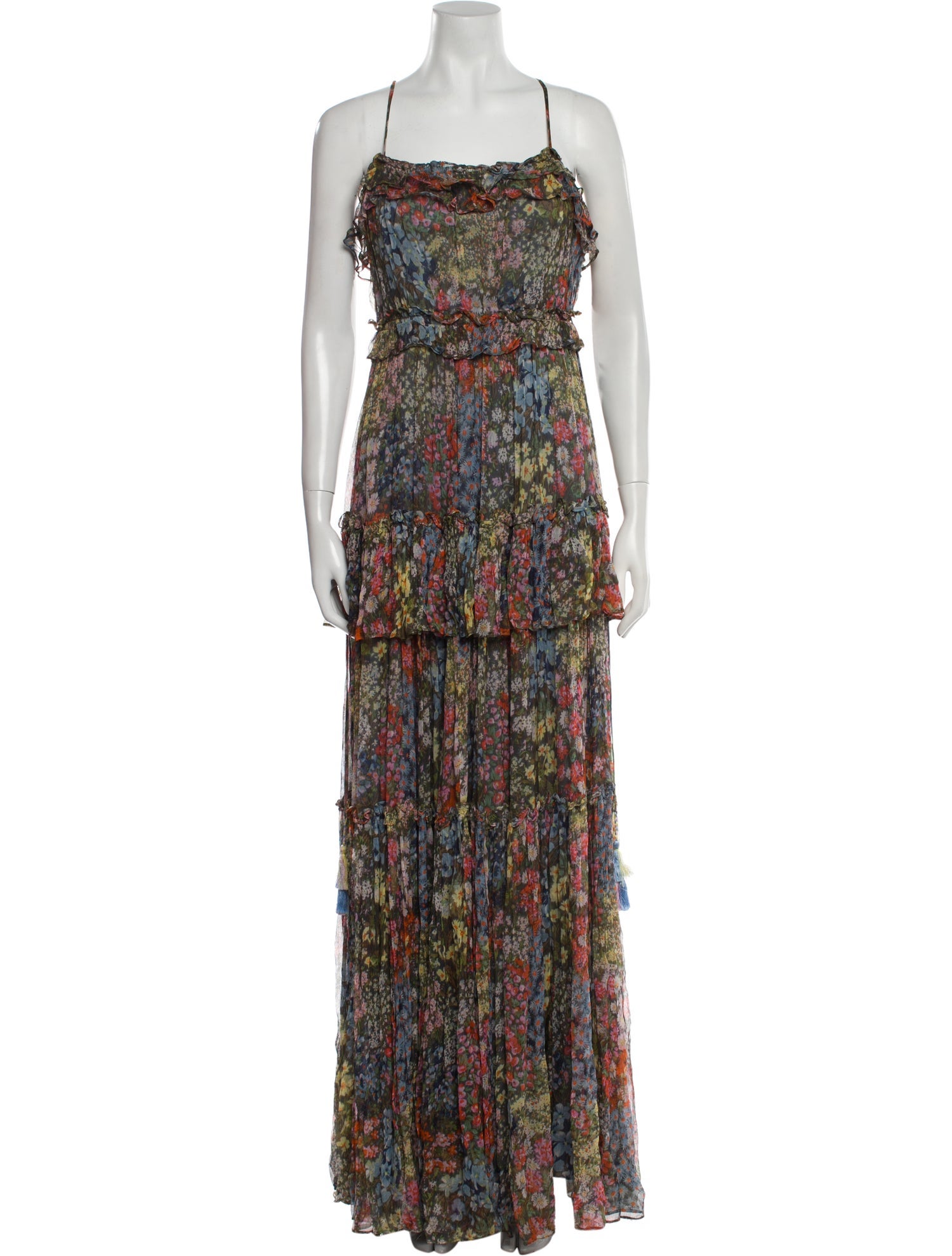 Needle & Thread Floral Print Long Dress