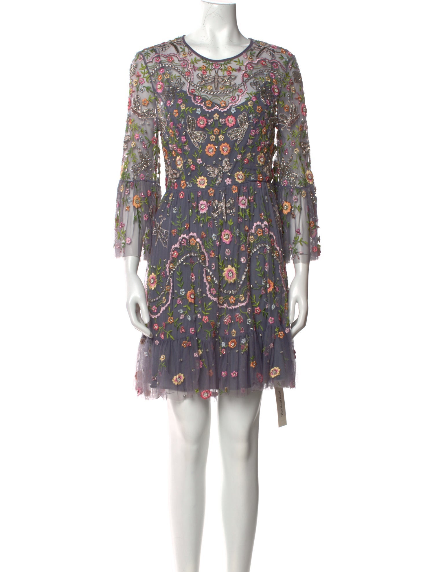 Needle & Thread Nylon Mini Dress