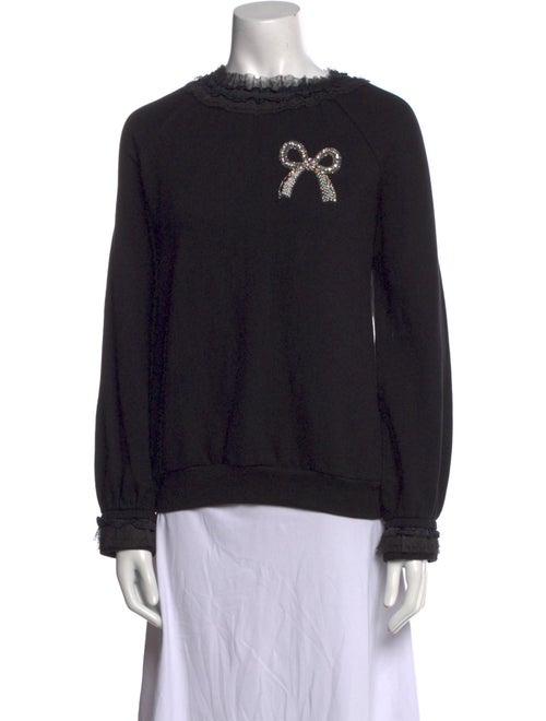 Needle & Thread Graphic Print Crew Neck Sweatshirt