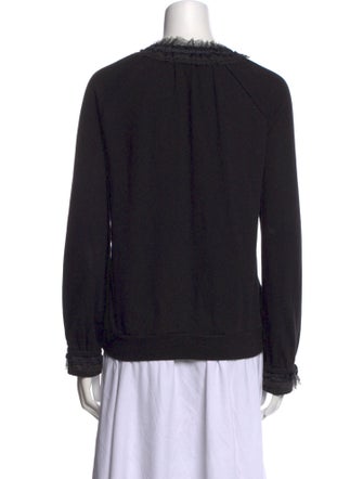 Needle & Thread Graphic Print Crew Neck Sweatshirt