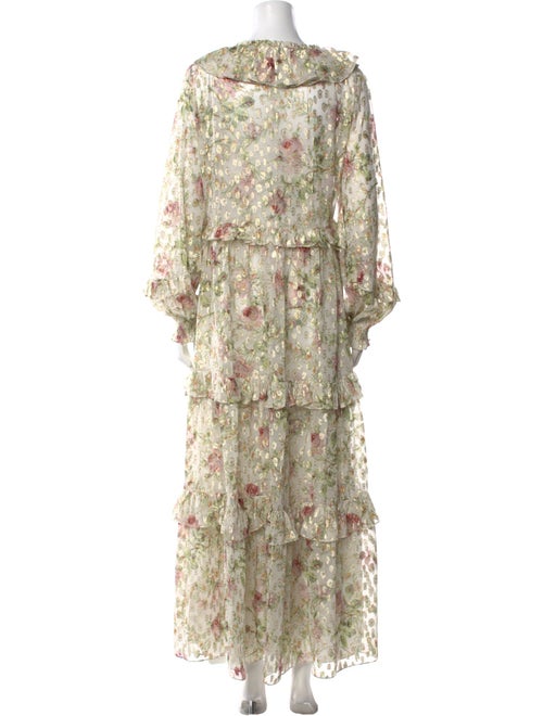 Needle & Thread Floral Print Long Dress
