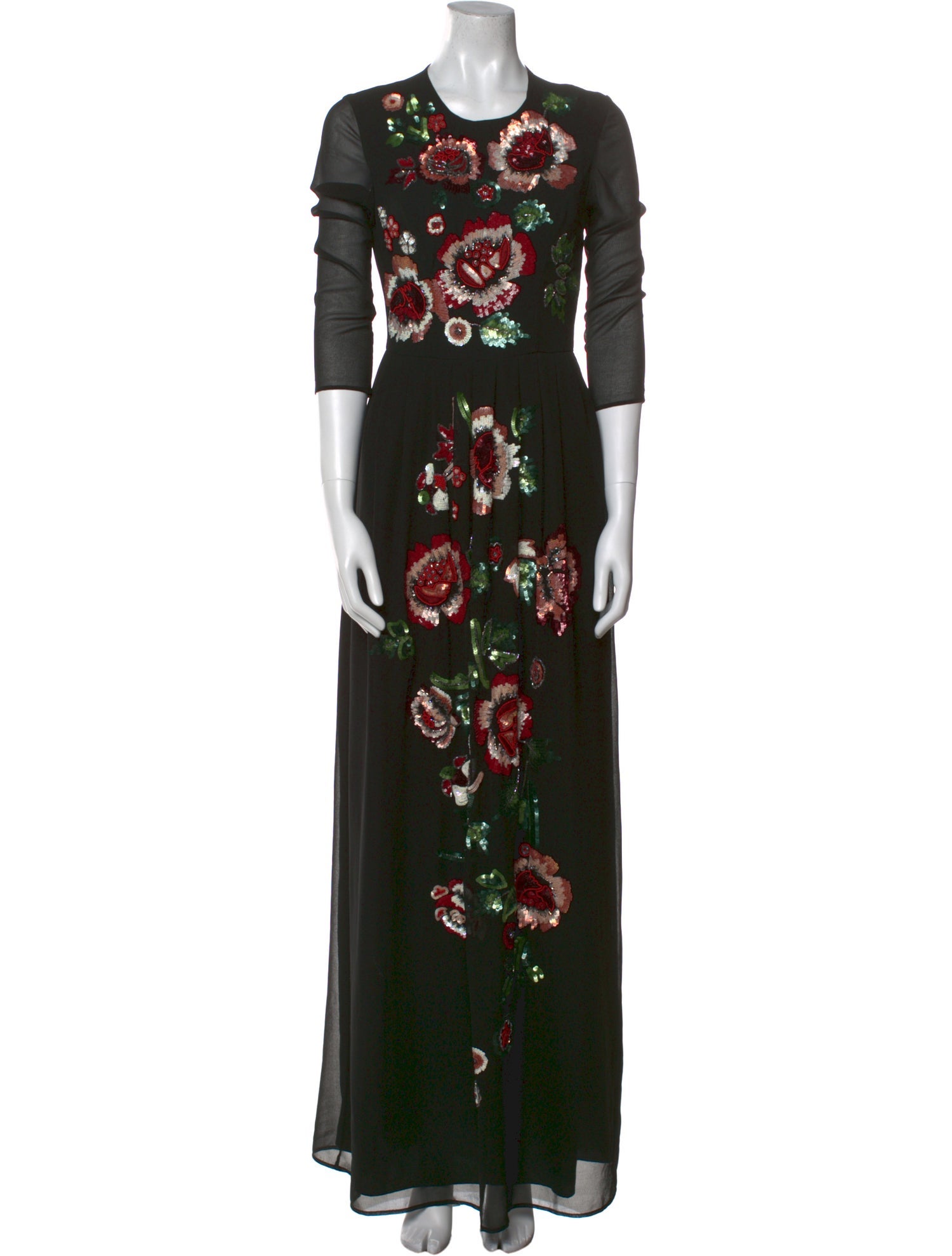 Needle & Thread Floral Print Long Dress