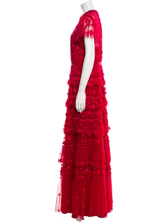 Needle & Thread Floral Print Long Dress