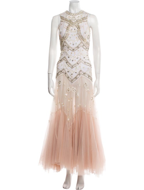 Needle & Thread Nylon Long Dress