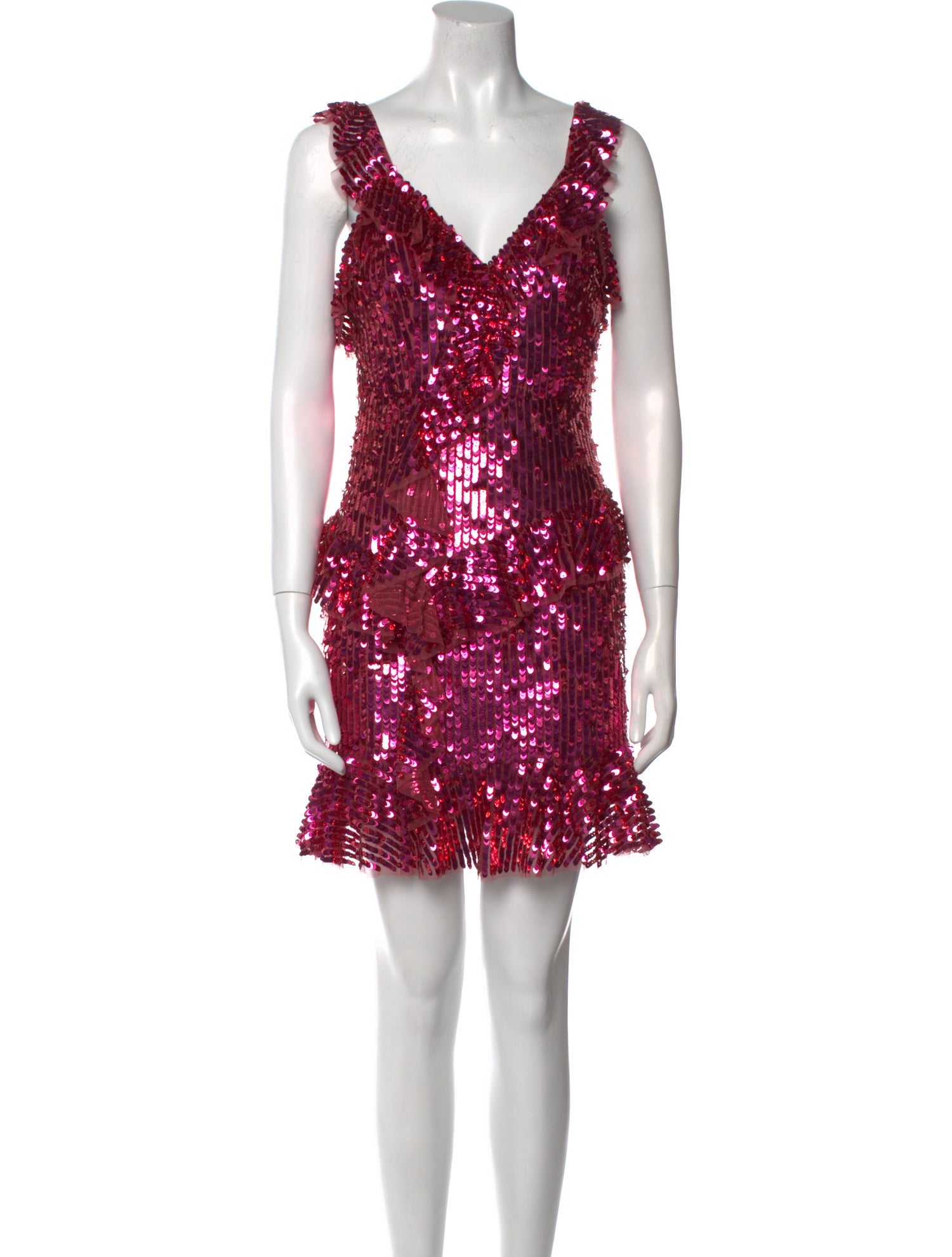 Needle & Thread V-Neck Mini Dress w/ Tags