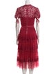 Needle & Thread Lace Pattern Midi Length Dress