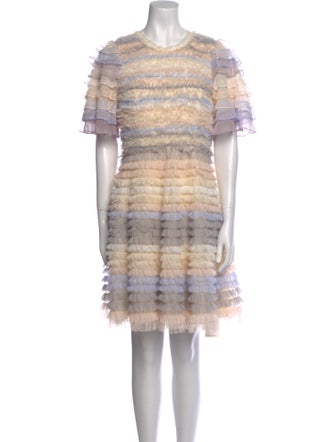 Needle & Thread Striped Mini Dress