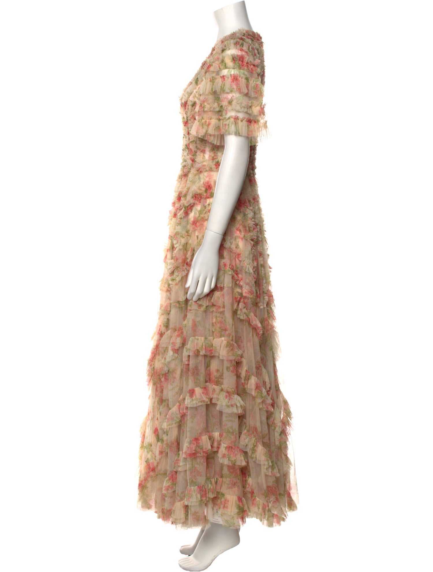 Needle & Thread Floral Print Long Dress