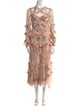Needle & Thread Floral Print Long Dress
