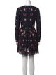 Needle & Thread Floral Print Mini Dress