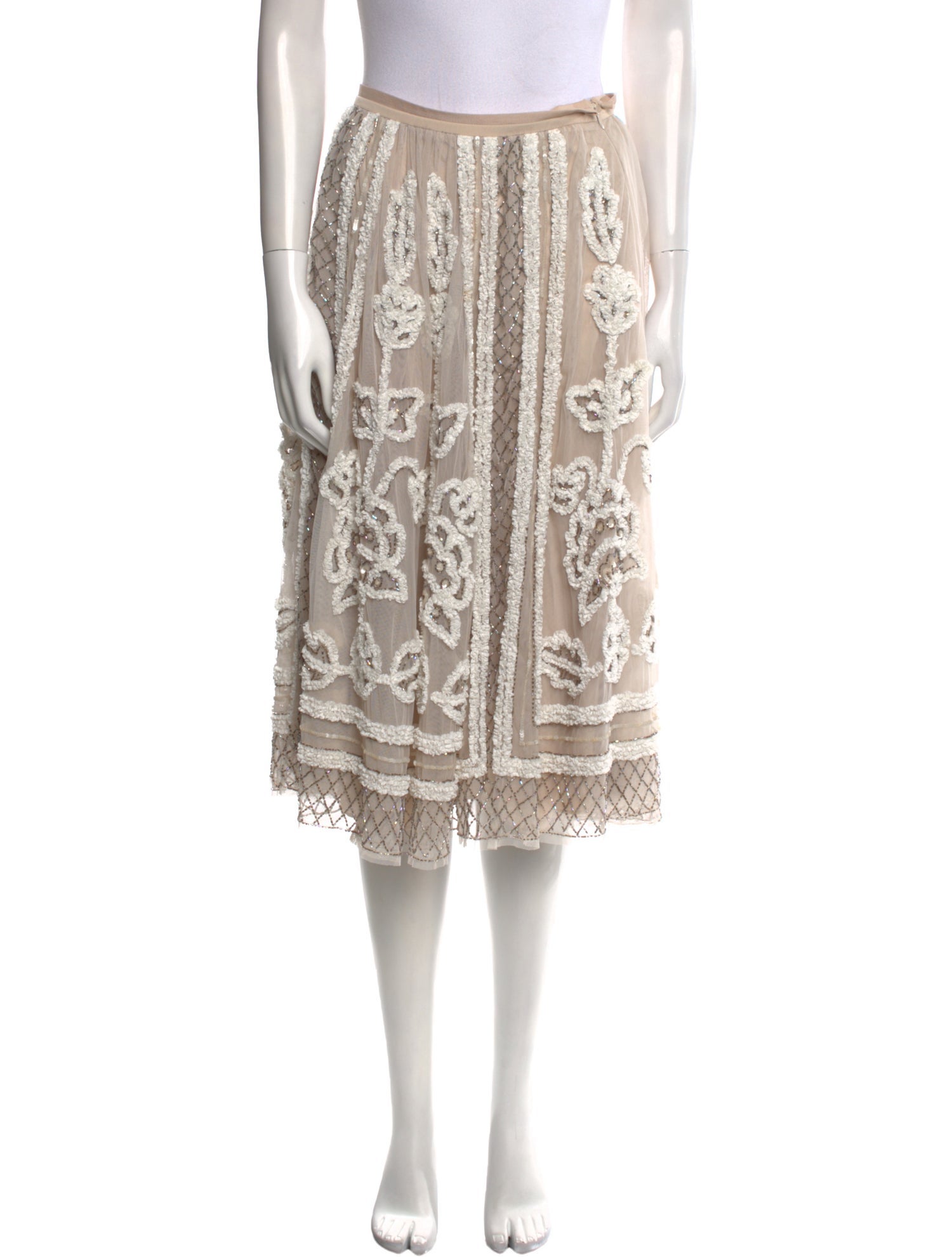 Needle & Thread Midi Length Skirt