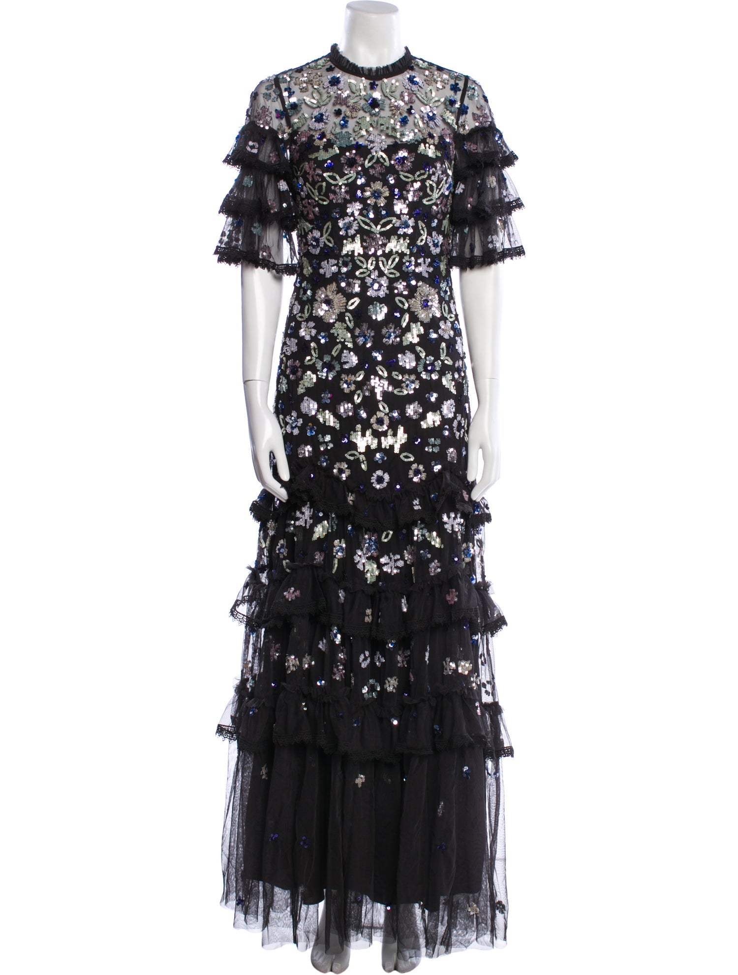 Needle & Thread Floral Print Long Dress