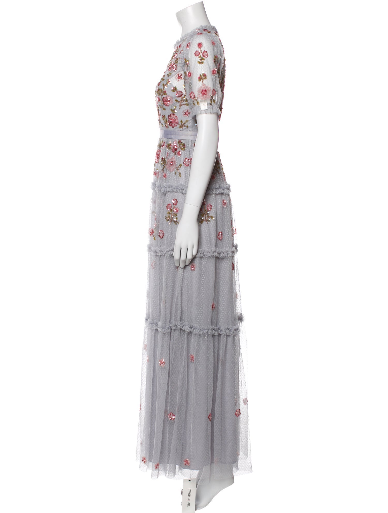 Needle & Thread Floral Print Long Dress