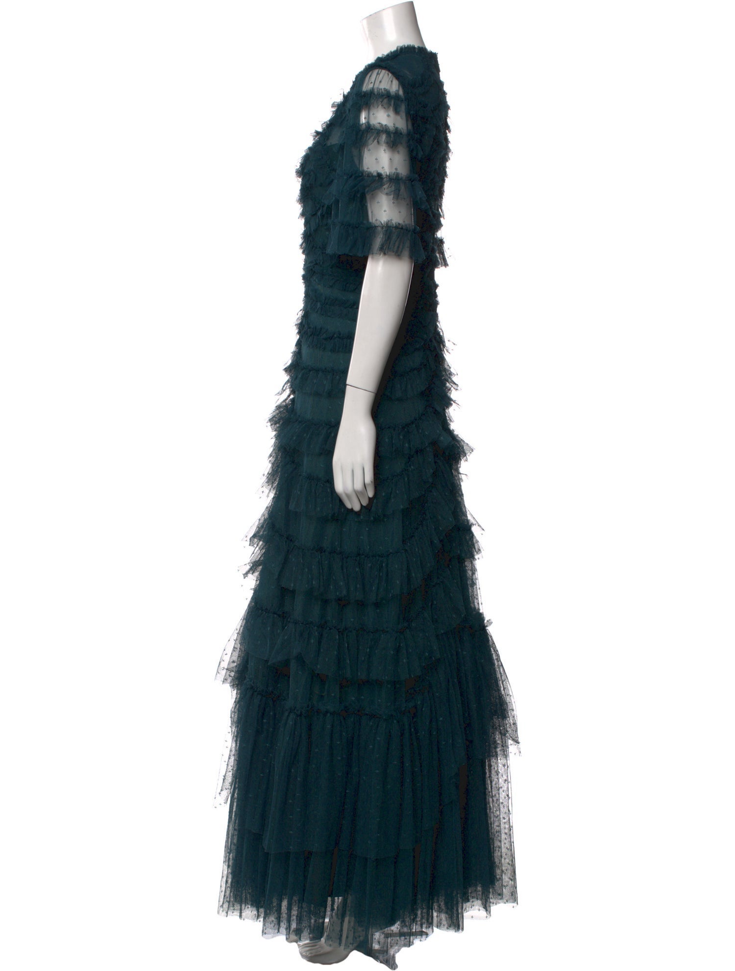 Needle & Thread Lace Pattern Long Dress